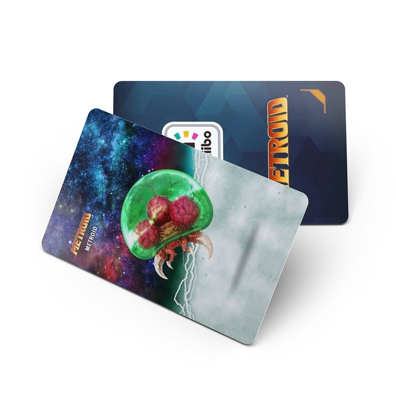 Metroid series Samus Returns PVC NFC Game Cards Samus Aran Does same as Amiibo 4-Pack2-Pack