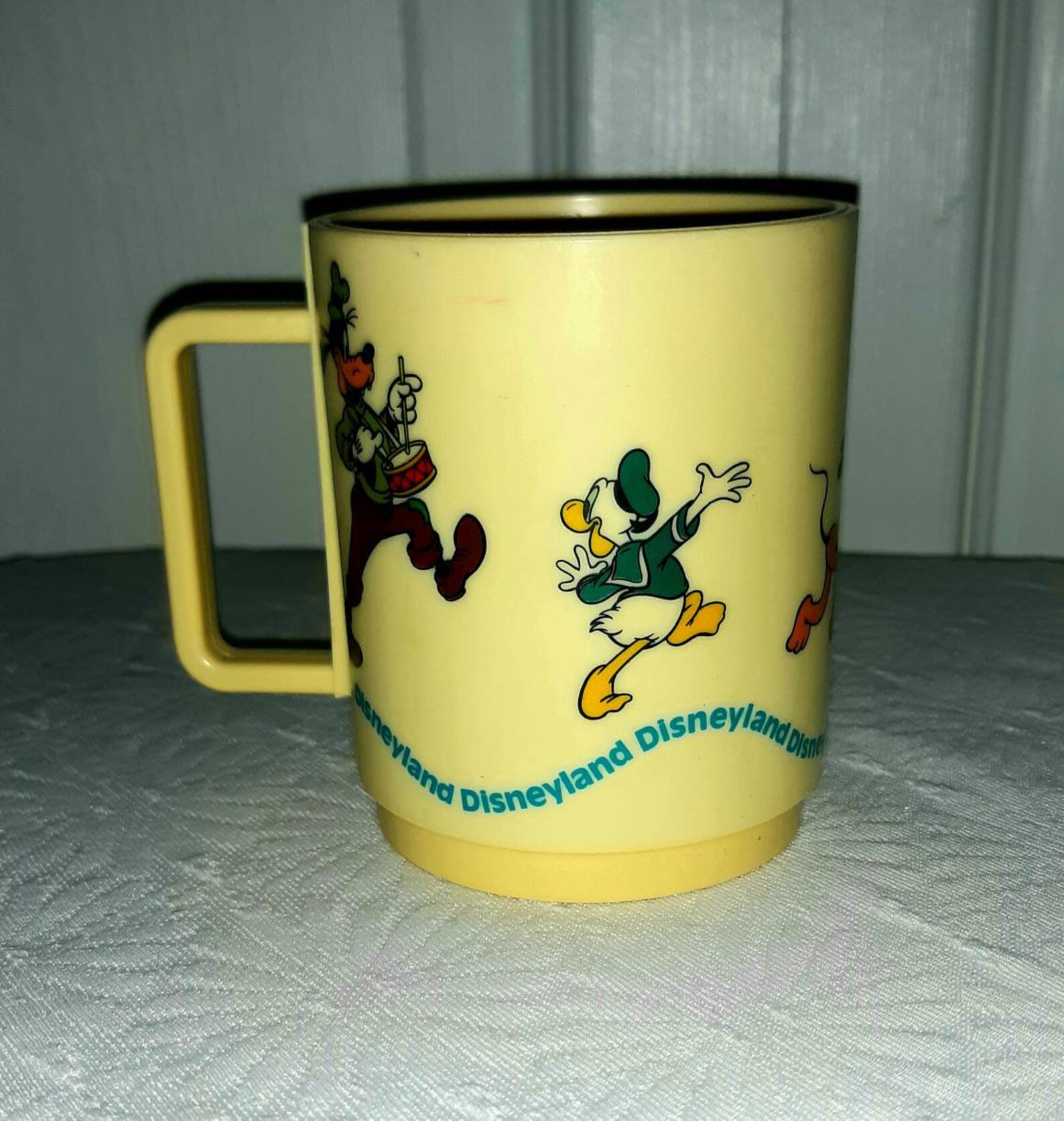Vintage Disney Mug by Deka Vintage Mickey Mouse Cup Disneyland Etsy
