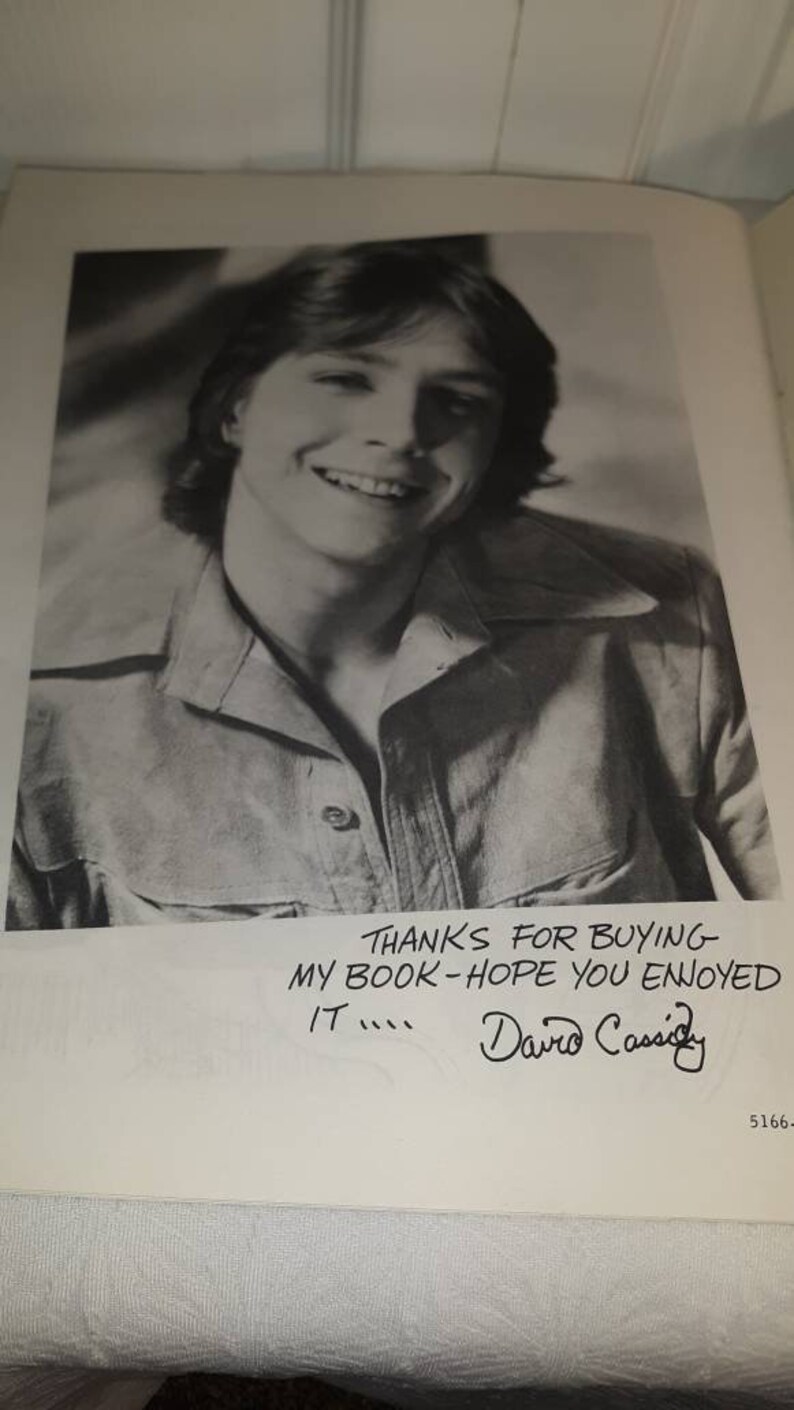 Download 1971 David Cassidy Paint and Color Album New No Markings Vintage Rock Collectible Partridge ...