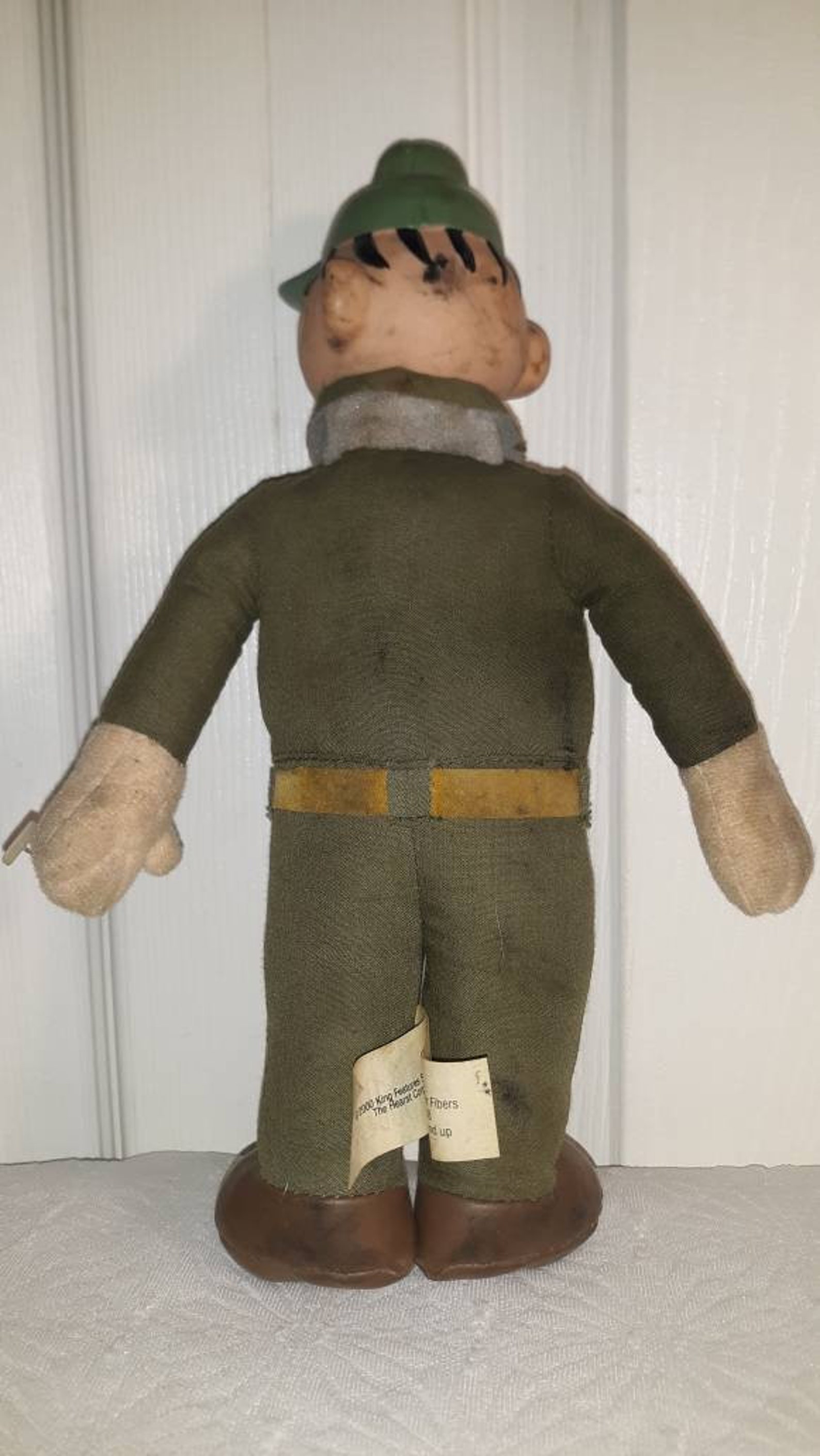 Vintage Beetle Bailey Doll 2000 Hearst Corporation Collectible Etsy