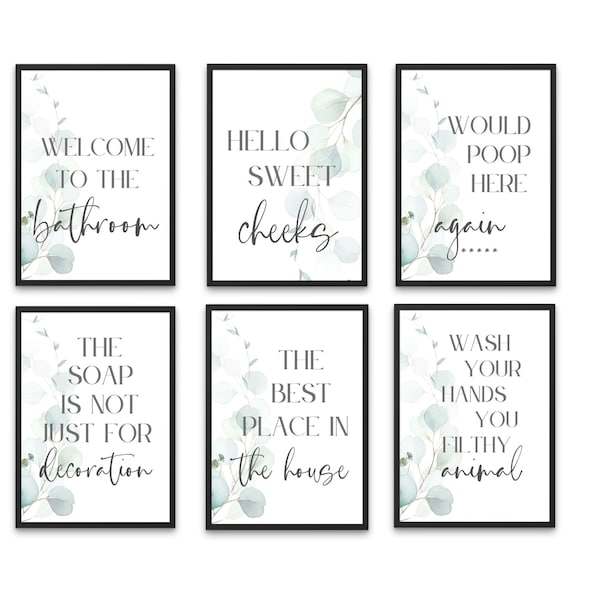 Bathroom Prints - Etsy