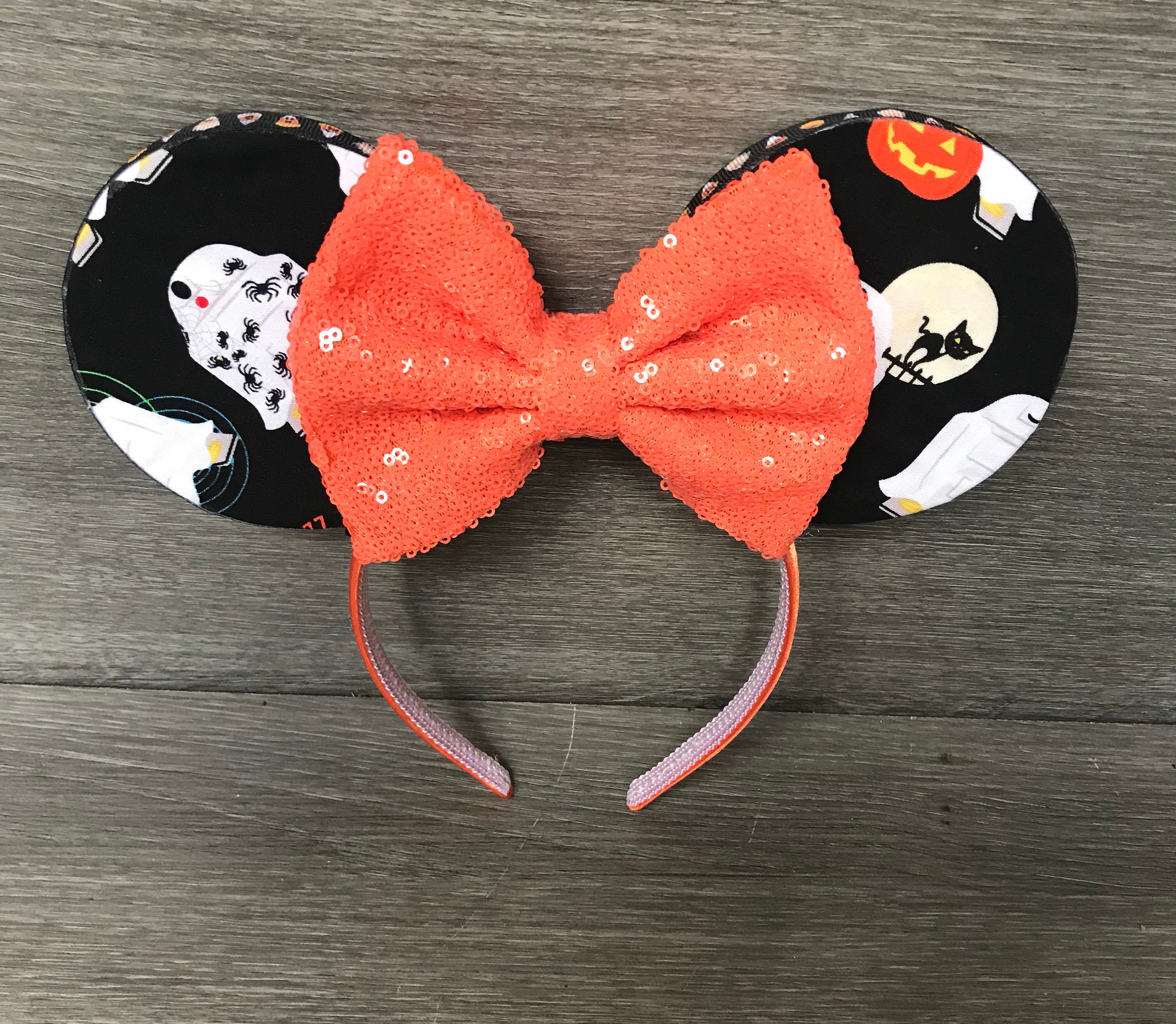 Halloween Mickey Ears Disney Halloween Mickeys Not so Scary Etsy