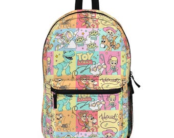 Toy Story Backpack: Woody & Buzz Lightyear School Bag