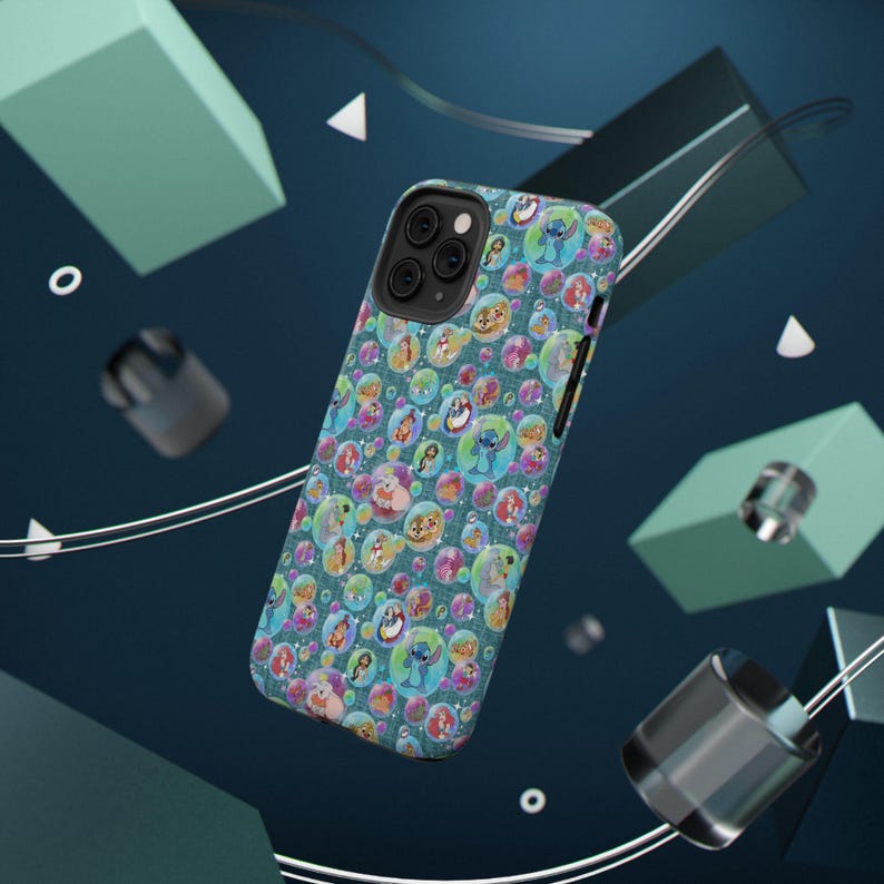 Disney Bubble Phone Case, Disney iPhone Case, Disney Phone Case, Samsung Phone Case, iPhone 15 Plus, iPhone 16 pro Case, Disney Phone Case image 9