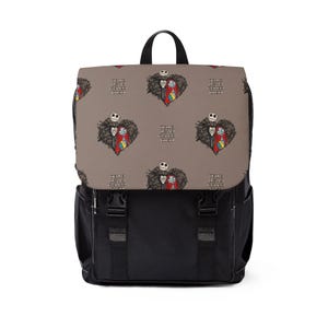 Nightmare Before Christmas Backpack, Disney Backpack, Back to School Book Bag, Disney Bag, Kids Backpack, Travel Bag, Disney Trip Accessory image 1