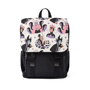 Disney Villains Backpack, Disney Backpack, Back to School Book Bag, Disney Bag, Kids Backpack, Travel Bag, Disney Trip Accessories