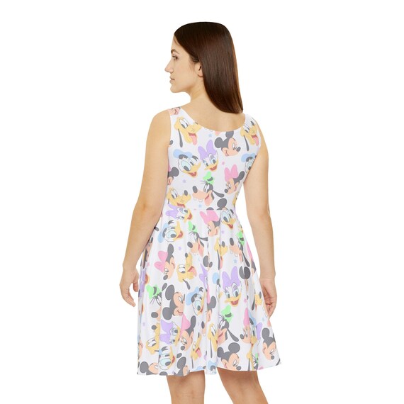 classic mickey and friends athletic dress Mickey and Friends Skater Dress Athletic Dress, Women's for Disney World Trip, Skater Dress, Athletic Dress, Disney World, RunDisney, Cruise