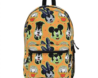 Sac à dos Mickey Mouse Halloween, sac à dos Disney, sac Disney, sac à dos pour enfants, sac de voyage, reliure Disney, accessoires de voyage Disney