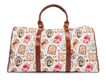 Disney Princess Plunjezak, waterdichte reistas, weekendtas, weekendtas, Disney-bagage, weekendtas, vakantiereizen, Disney-cadeau