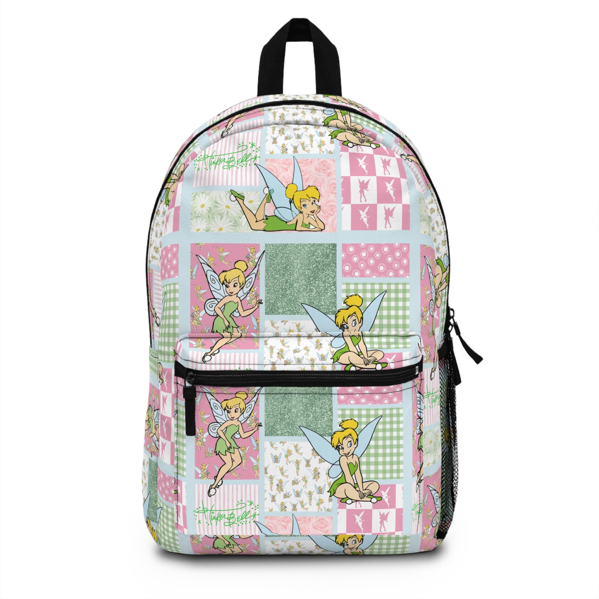 Tinkerbell Backpack, Disney Backpack, Back to School Book Bag, Disney Bag, Kids Backpack, Travel Bag, Disney Trip Accessories