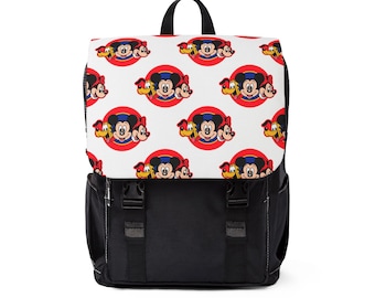 Mochila retro de Mickey Disney, mochila Disney, mochila para la vuelta al cole, mochila Disney, mochila infantil, bolsa de viaje, accesorios para viajes Disney