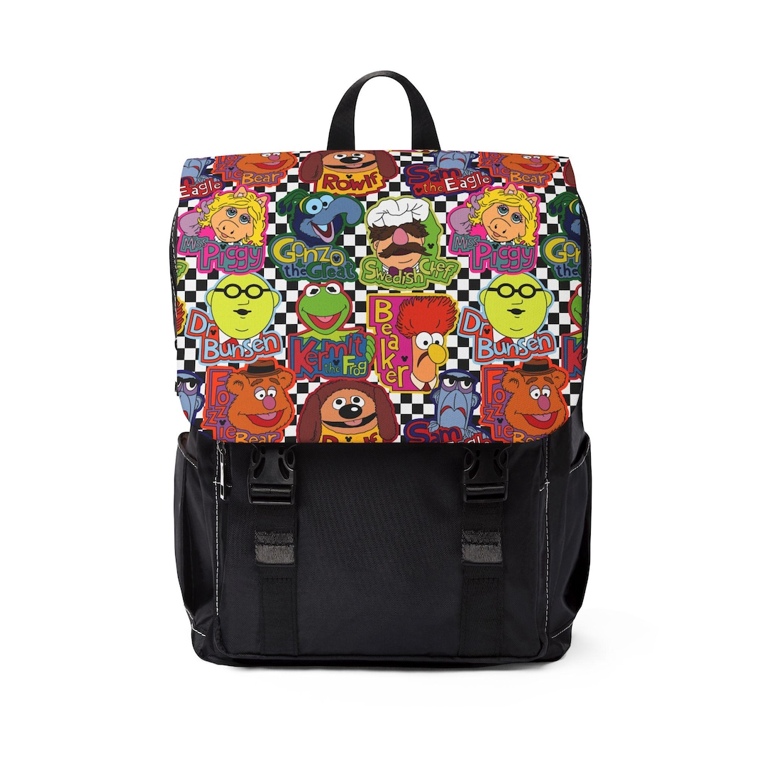 Muppets Disney Backpack, Disney Backpack, Back to School Book Bag ...