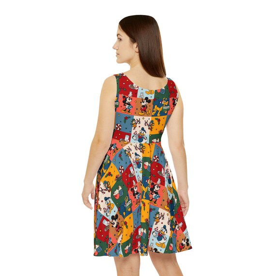 disney christmas athletic dress Disney Christmas Skater Dress Athletic Dress, Women's for Disney World  Trip, Skater Dress, Athletic Dress, Disney World, RunDisney, Cruise