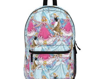Cinderella Backpack, Disney Backpack, Back to School Book Bag, Disney Bag, Kids Backpack, Travel Bag, Disney Trip Accessories