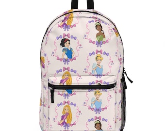 Princess Backpack, Disney Backpack, Back to School, Disney Bag, Kids Backpack, Travel Bag, Disney Bound, Disney Trip Accessories