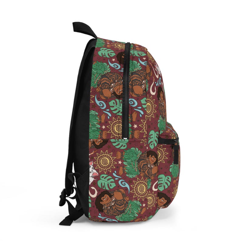 Zaino Maui, Zaino Disney Moana, Zaino per il ritorno a scuola, Borsa Disney, Zaino per bambini, Borsa da viaggio, Disney Bound, Accessori da viaggio Disney immagine 2