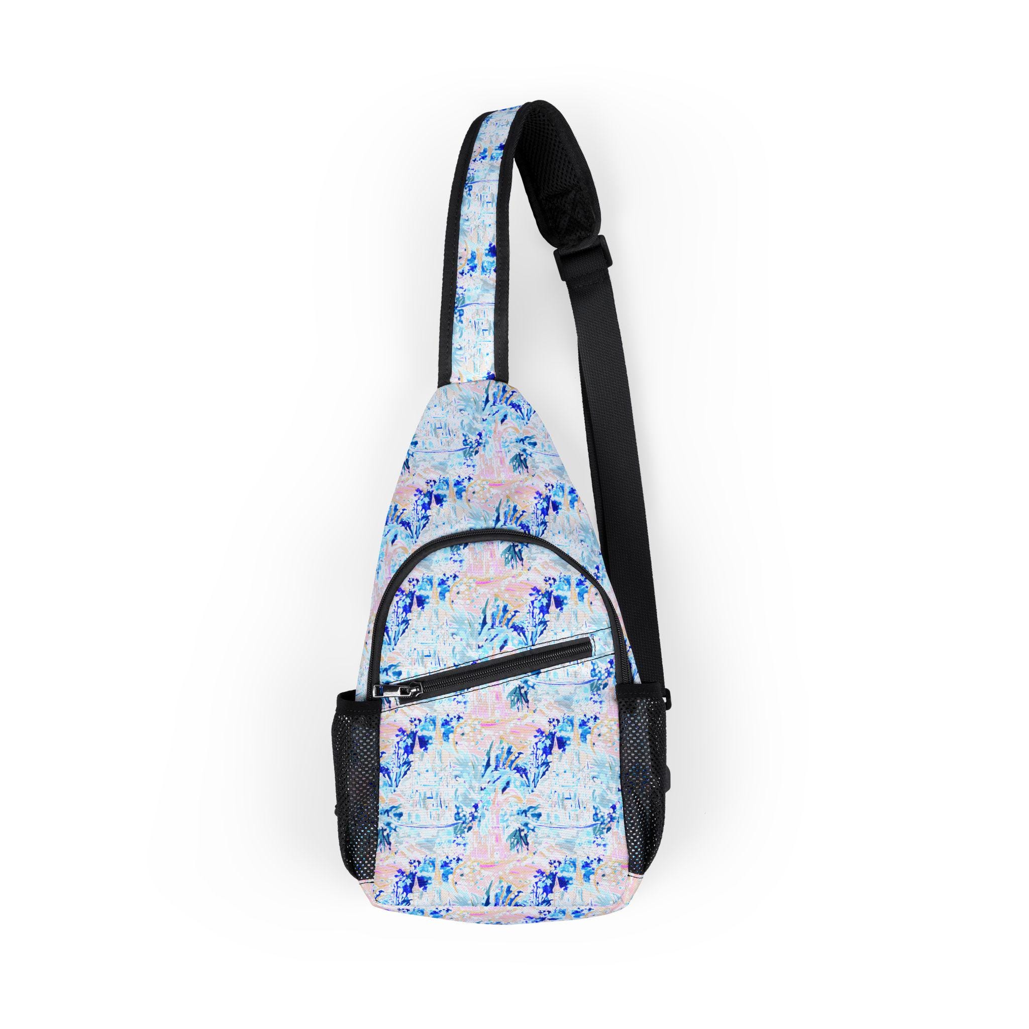 Disney Parks VIP Tours Sling Bag Blue White Crossbody Backpack Shoulder Travel The $15 Bag That Everyone Is Suddenly Bringing to Disney  main image 4
