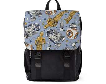 Mochila de Star Wars, mochila Disney para la escuela o viajes, regalo Disney, mochila para el día del parque mágico, mochila escolar, mochila retro vintage