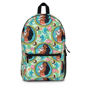 Moana Backpack, Disney Backpack, Back to School Book Bag, Disney Bag, Kids Backpack, Travel Bag, Disney Trip Accessories image 1
