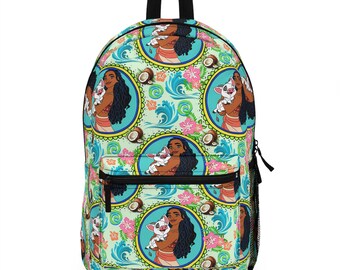 Moana Backpack, Disney Backpack, Back to School Book Bag, Disney Bag, Kids Backpack, Travel Bag, Disney Trip Accessories