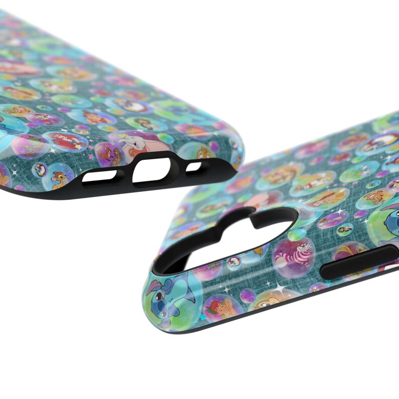 Disney Bubble Phone Case, Disney iPhone Case, Disney Phone Case, Samsung Phone Case, iPhone 15 Plus, iPhone 16 pro Case, Disney Phone Case image 14