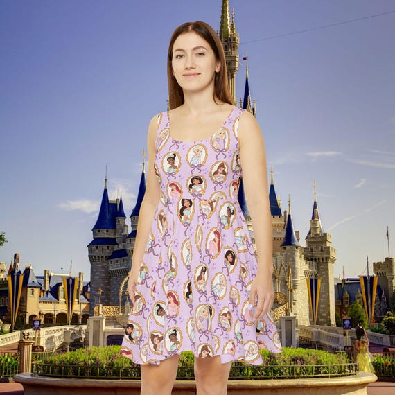 open lace back dress Disney Princess Belle Athletic Tank main image 0