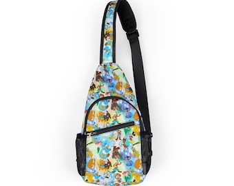 Disney Park Bag, Disney Backpack, Disney Sling Bag, Chest Bag, Disney Gift, Vacation Bag, Travel Bag, Fanny Pack, Belt Bag