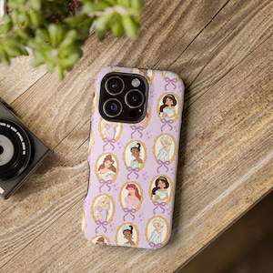 Disney Princess Phone Case, Disney Iphone Case, Disney Phone Case, Samsung Phone Case, Iphone 15 Plus, Iphone 16 pro Case, Disney Phone Case