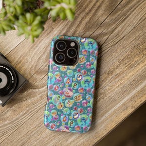 Disney Bubble Phone Case, Disney iPhone Case, Disney Phone Case, Samsung Phone Case, iPhone 15 Plus, iPhone 16 pro Case, Disney Phone Case image 7