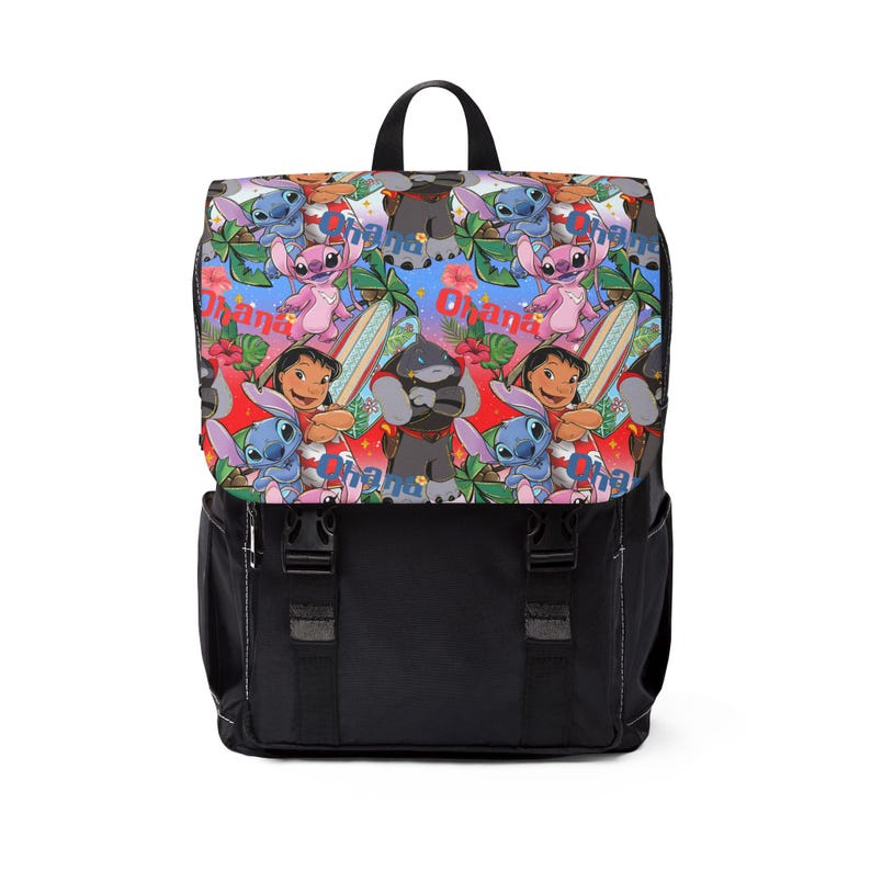 Lilo and Stitch Backpack, Disney Backpack, Back to School Book Bag, Disney Bag, Kids Backpack, Travel Bag, Disney Trip Accessories image 1