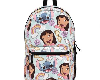 Mochila de Lilo y Stitch, mochila de Disney, mochila para la vuelta al cole, mochila Disney, mochila para niños, Disney Bound, accesorios para viajes de Disney