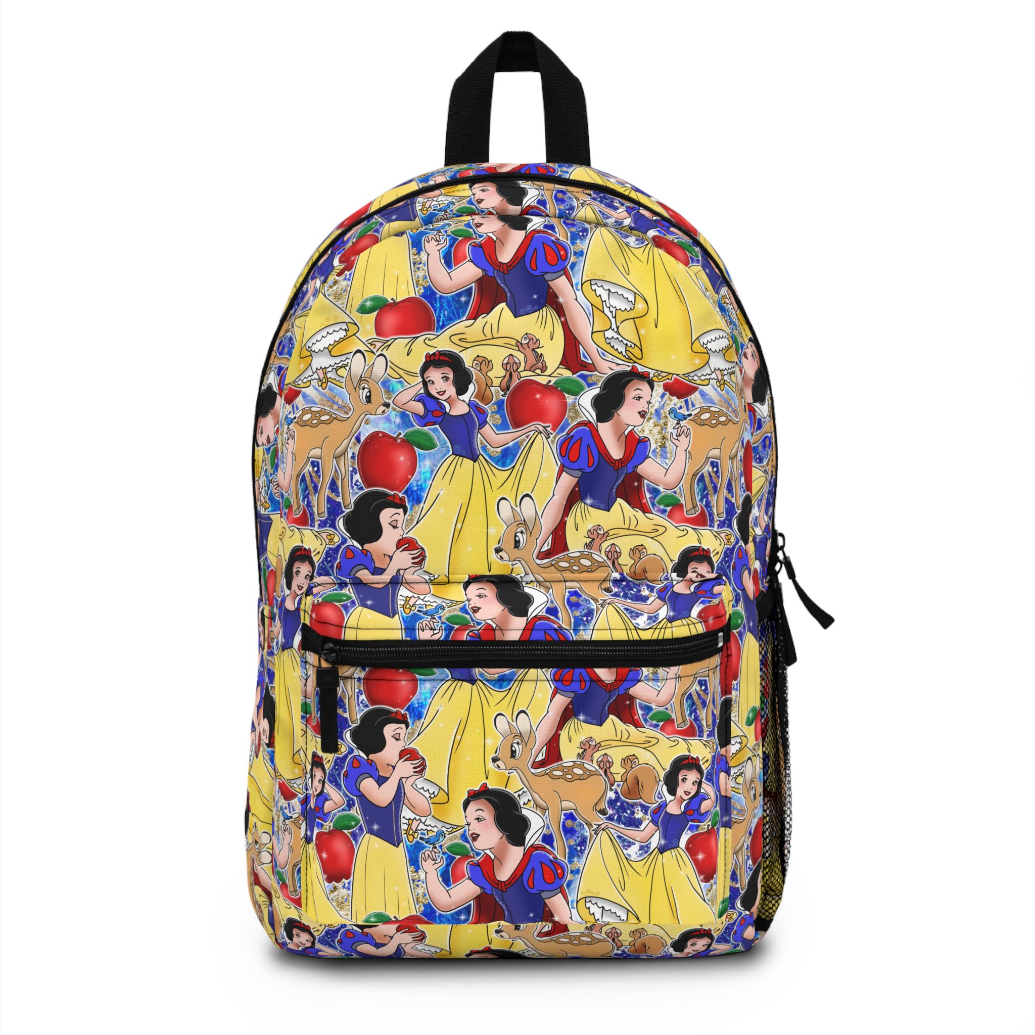 Disney Snow White Blue and White Backpack Personalized Snow White Backpack - Etsy main image 4