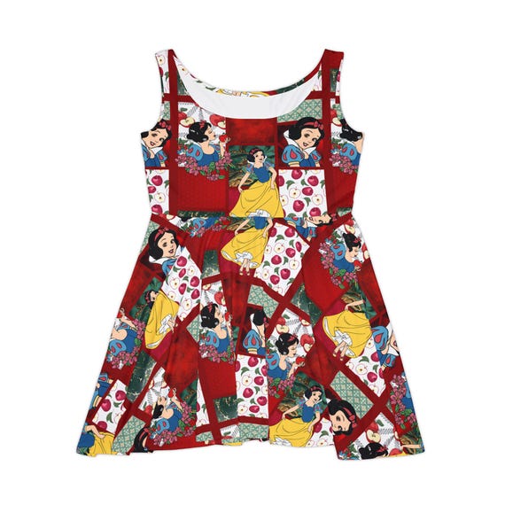snow white skater dress Snow White Skater Dress Athletic Dress, Women's for Disney World Trip, Skater  Dress, Athletic Dress, Disney World, Rundisney, Cruise