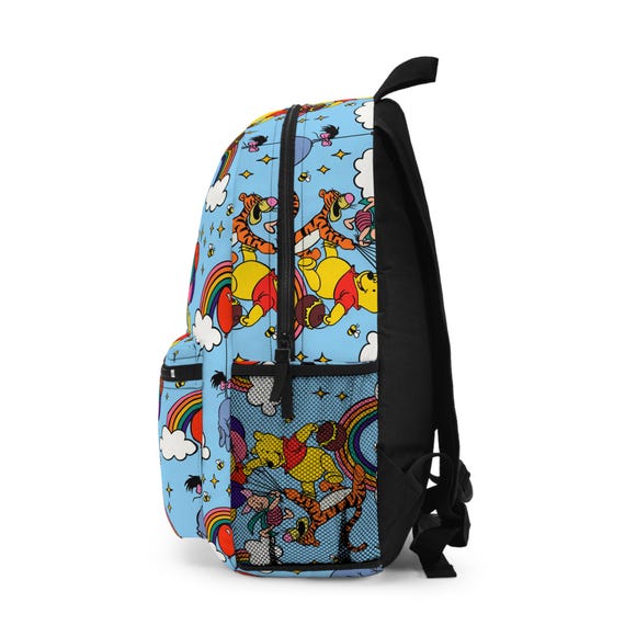 90s Retro Winnie the Pooh Backpack Vintage Disney School Bag  display picture 1
