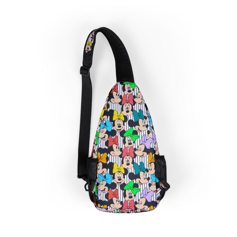 Minnie Mouse Disney Park Bag, Disney Backpack, Disney Sling Bag, Chest Bag, Disney Gift, Vacation Bag, Travel Bag, Fanny Pack, Belt Bag image 2