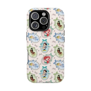 Disney Princess Phone Case, Disney Iphone Case, Disney Phone Case, Samsung Phone Case, Iphone 15 Plus, Iphone 16 pro Case, Disney Gift