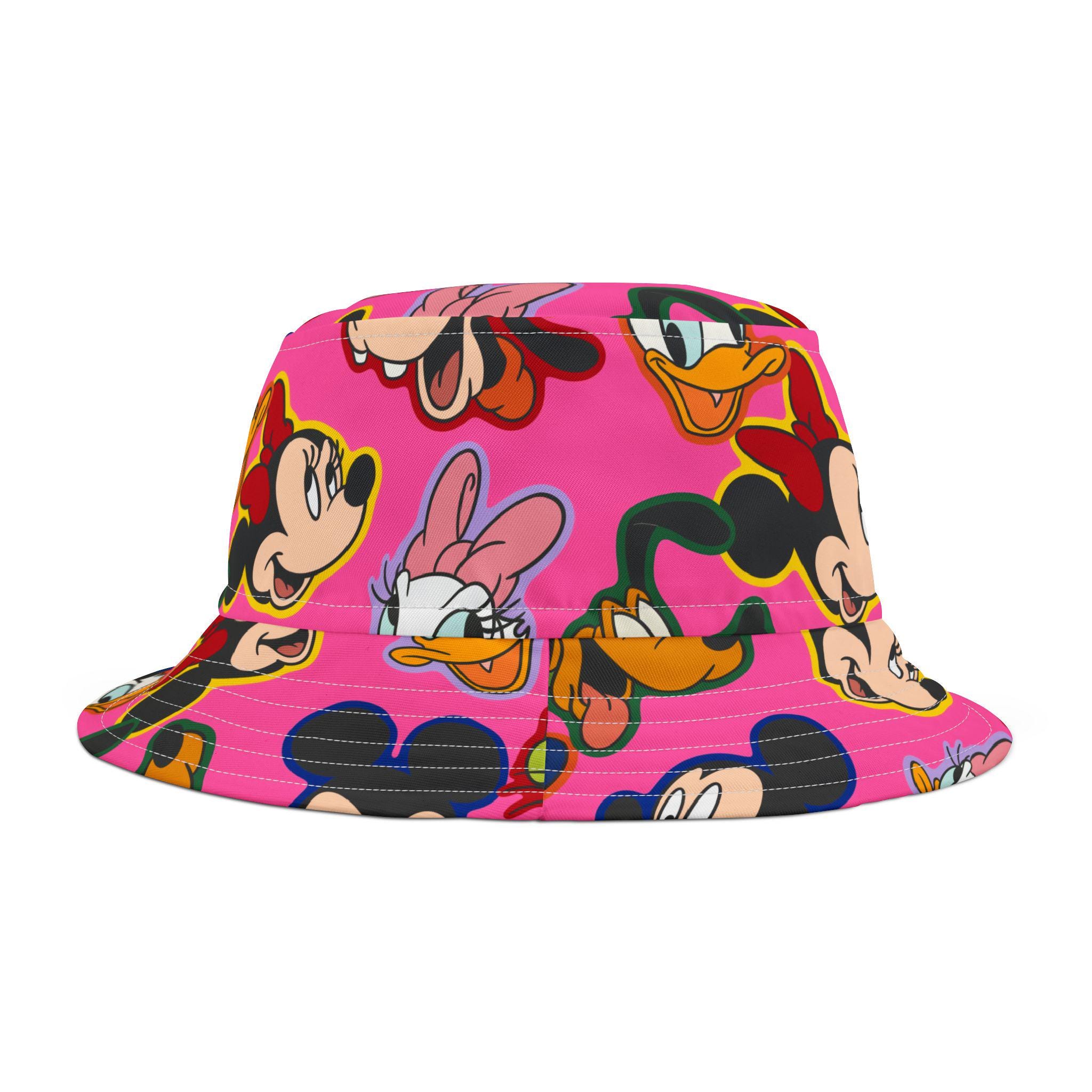 Mickey and Minnie Mouse Bucket Hat: Custom Stitch, USA Made  display picture 2
