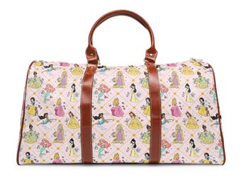 Disney Princess Plunjezak, waterdichte reistas, weekendtas, weekendtas, Disney-bagage, weekendtas, vakantiereizen, Disney-cadeau