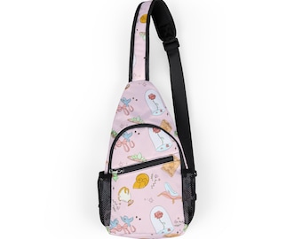 Disney Princess Disney Park Bag, Disney Backpack, Disney Sling Bag, Chest Bag, Disney Gift, Vacation Bag, Travel Bag, Fanny Pack, Belt Bag