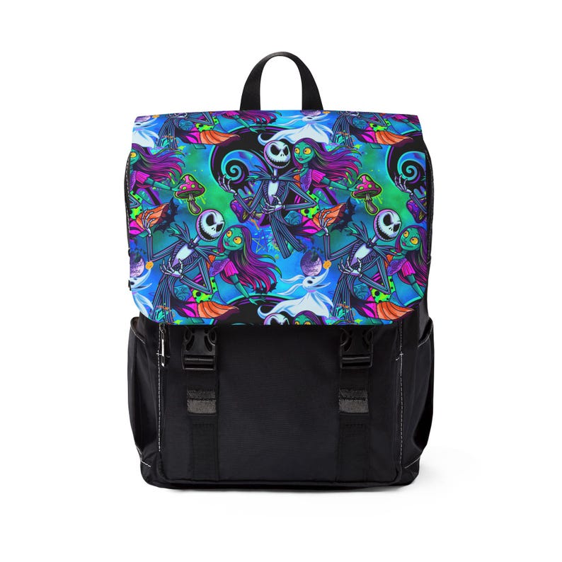 Nightmare Before Christmas Backpack, Disney Backpack, Back to School Book Bag, Disney Bag, Kids Backpack, Travel Bag, Disney Trip Accessory image 1