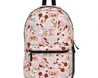 Sac à dos Disney, cartable, sac à dos de voyage, Mickey et ses amis, cadeau de rentrée scolaire, sac à dos pour parcs à thème, cartable