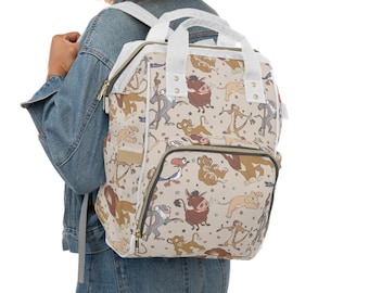 Lion King luiertas rugzak | Disney-babyreistas | Mom-tas Simba | Cadeau kraamcadeau Nieuw babycadeau Nieuw moedercadeau