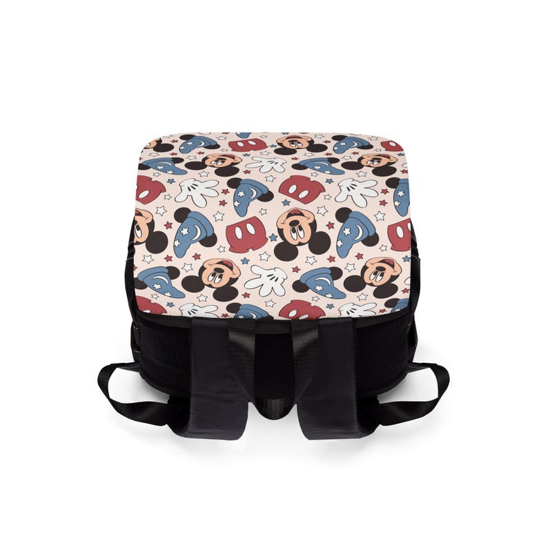 Mickey Mouse Backpack, Disney Backpack, Back to School Book Bag, Disney Bag, Kids Backpack, Travel Bag, Disney Trip Accessories image 3