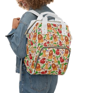 Lion King Diaper Bag Backpack | Disney Baby Travel Bag | Simba Mom Bag | Baby Shower Gift New Baby Gift New Mom Gift