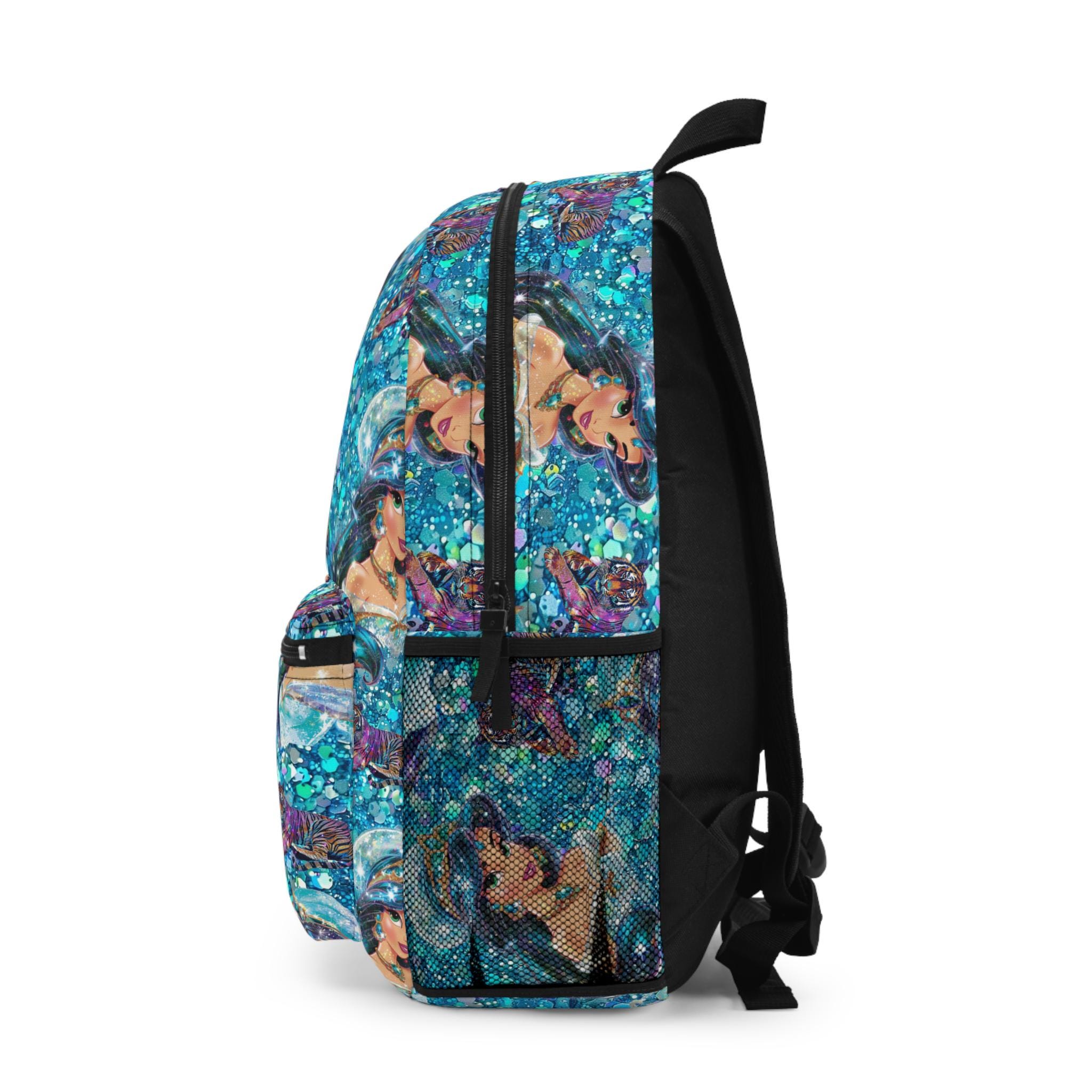 Jasmine Aladdin Backpack, Disney Backpack, Back to School Book Bag
