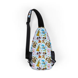 Mickey Mouse Disney Park Bag, Disney Backpack, Disney Sling Bag, Chest Bag, Disney Gift, Vacation Bag, Travel Bag, Fanny Pack, Belt Bag image 2