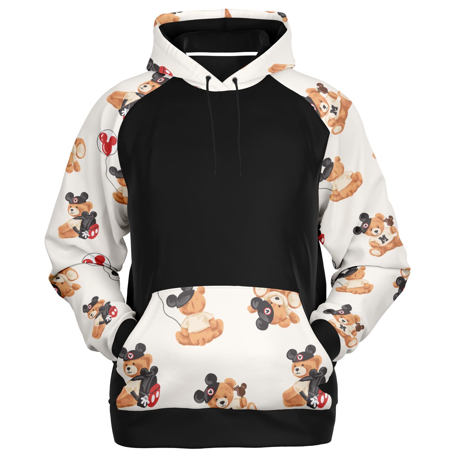 Discover Mickey Teddy Bear 3D Hoodie, Retro Disneyworld Shirt, Disneyland Vacation Hoodie