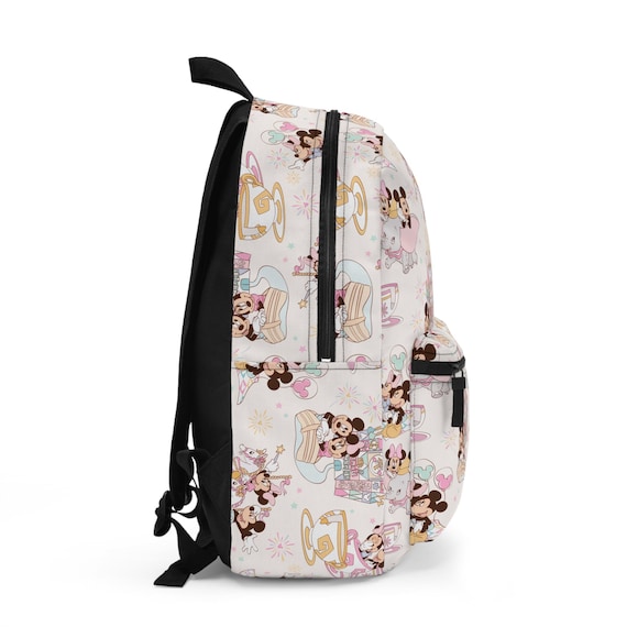 Mickey & Minnie Fantasyland Backpack Pastel Disney Park Bag  display picture 1