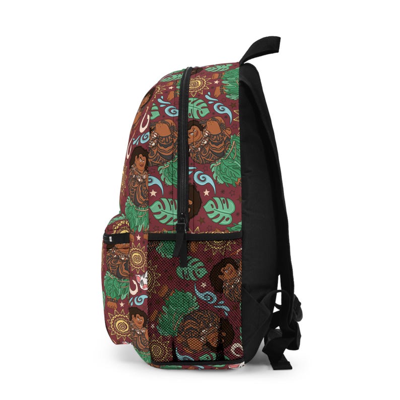 Zaino Maui, Zaino Disney Moana, Zaino per il ritorno a scuola, Borsa Disney, Zaino per bambini, Borsa da viaggio, Disney Bound, Accessori da viaggio Disney immagine 3