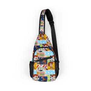 Toy Story Disney Park Tasche, Disney Rucksack, Disney Sling Bag, Brusttasche, Disney Geschenk, Urlaubstasche, Reisetasche, Fanny Pack, Gürteltasche Bild 1